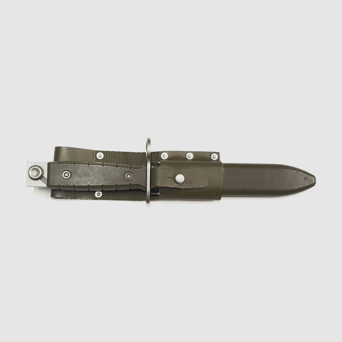 Swiss ordinance bayonet, SIG PE90/Stgw 90 with belt hook