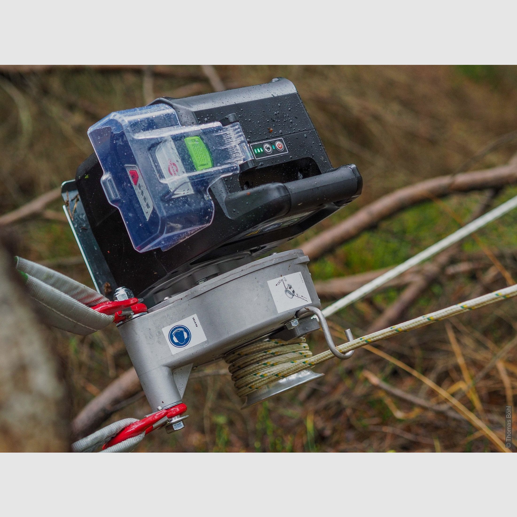 Portable Winch PCW3000-Li Battery Spill Winch, image 13 of 15