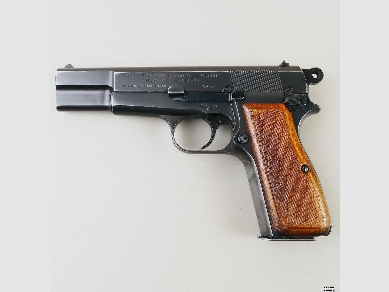 Pistola Fabrique Nationale F.N. mod. HP35 LGK cal. 9×19 matr. 4287, immagine 1 di 13