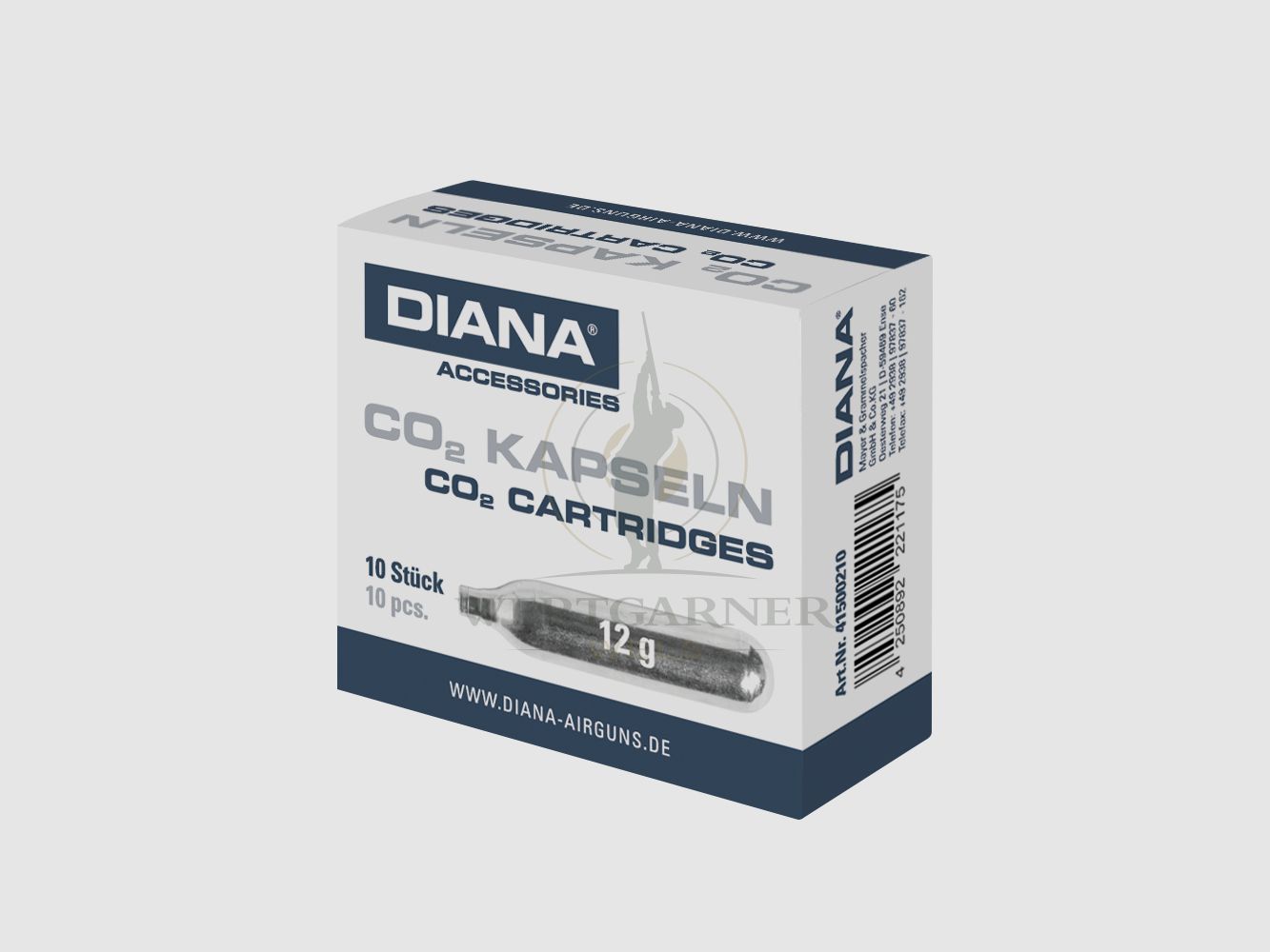Diana 12g Co2-Kapseln 10 Stück