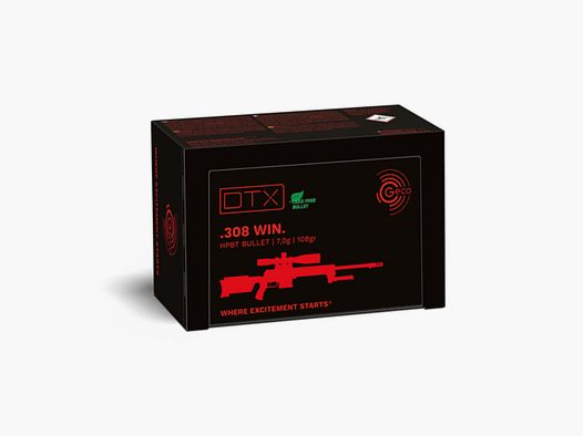 Geco DTX FMJ 108 grs 50 Schuss