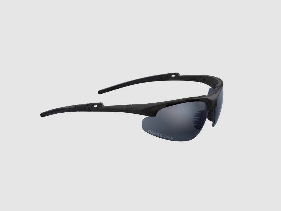 SwissEye Apache Schutzbrille rubber green - smokie + orange + clear