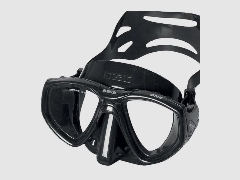 SEAC SUB ONE MASKE SCHWARZ, Bild 2 von 2