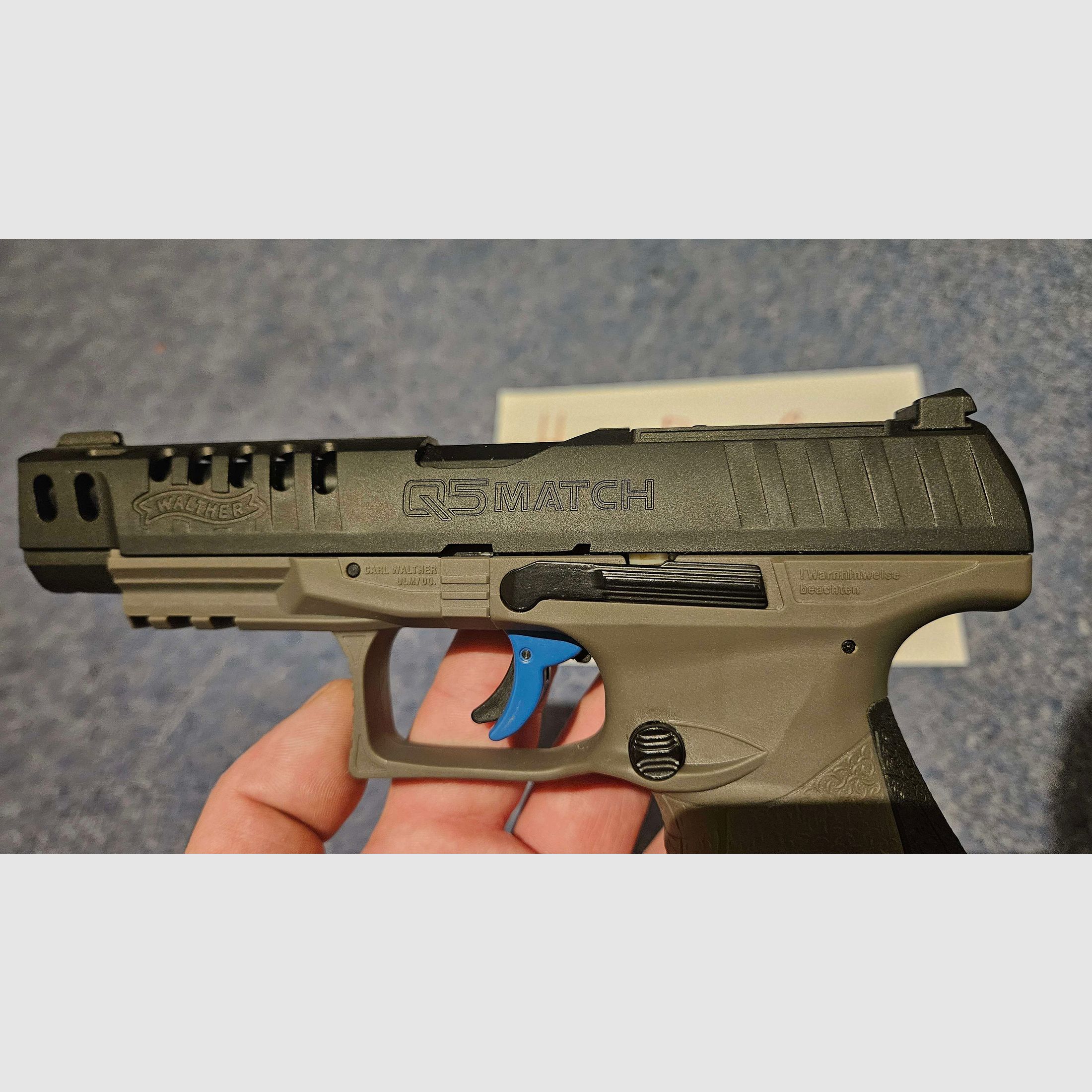 Pistolet CO2 Walther Walther Q5 Match 5