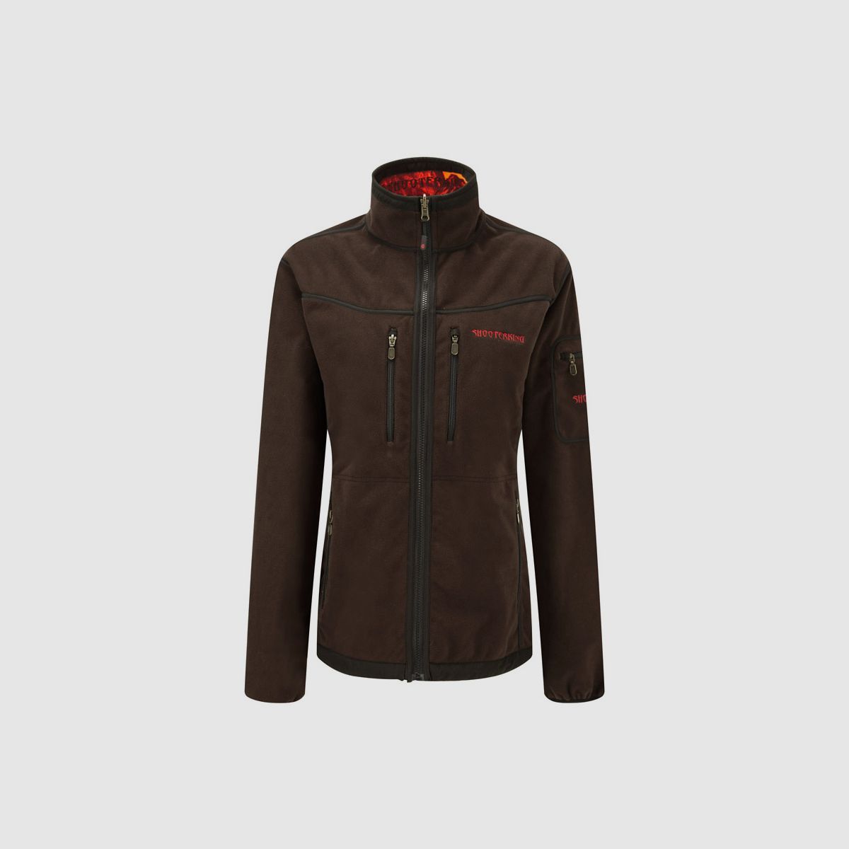 SHOOTERKING Softshell Damen Jacke 2 in 1 Mossy Blaze Orange