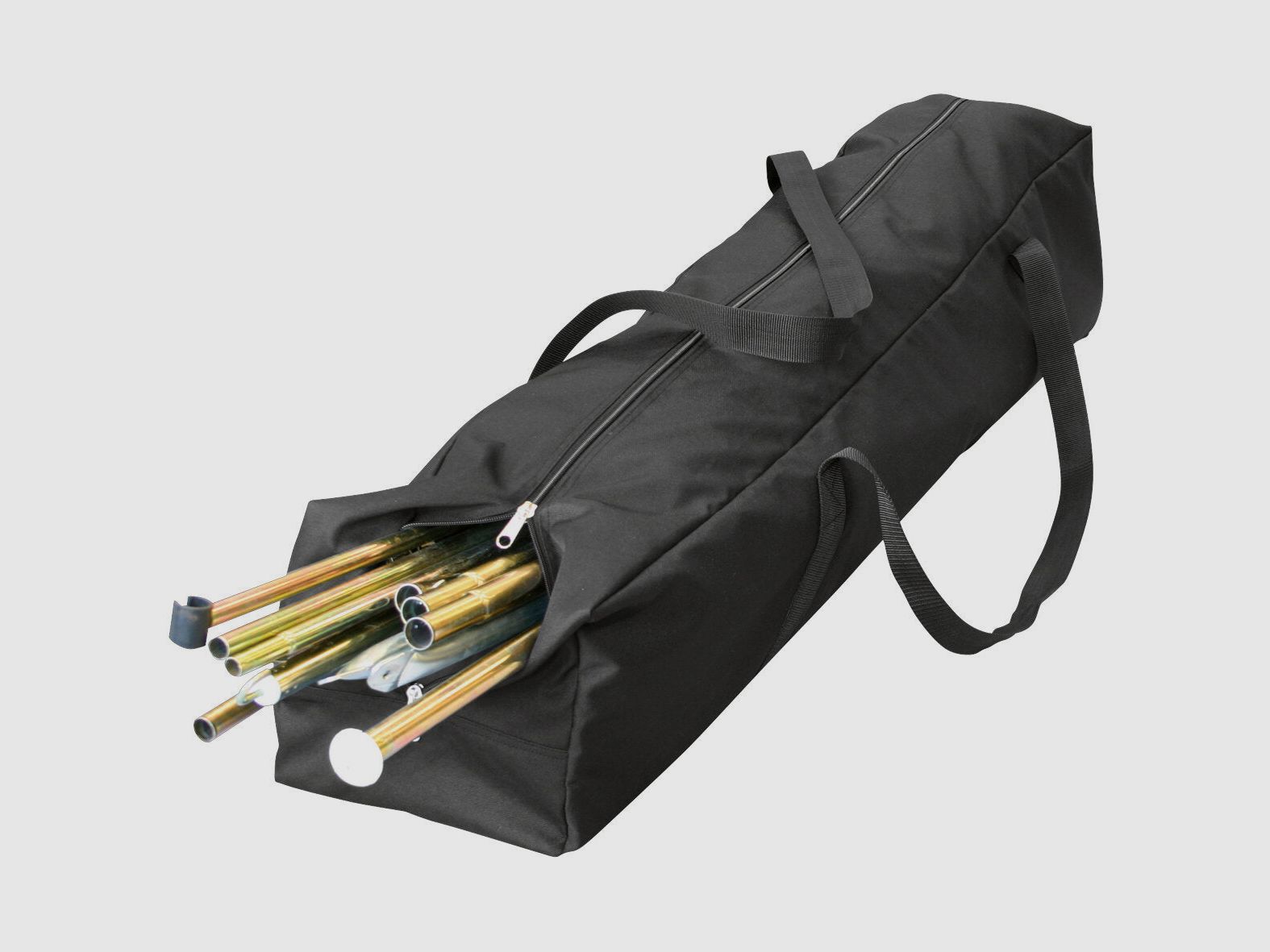 Pack bag for tent poles