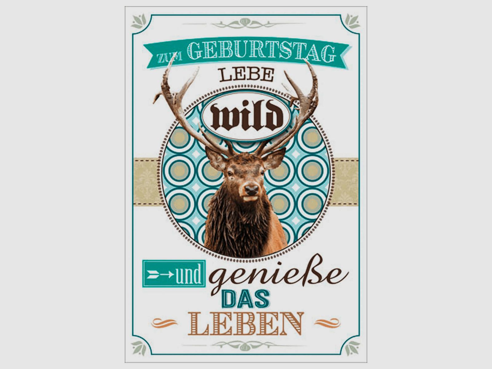 Jagd Geburtstagskarten - 4