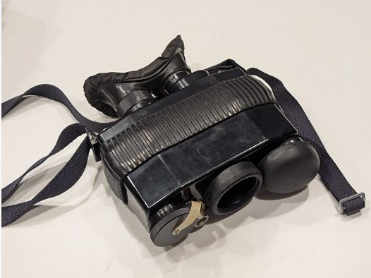 Peleng Stabiscope 7x55 stabilizowany żyroskopowo lornetka - zmodernizowana - rzadko