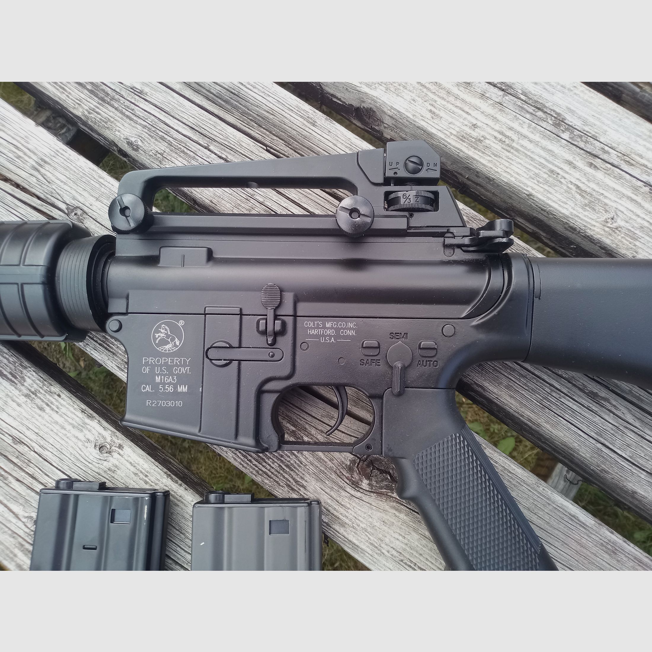 S-AEG Sturmgewehr Colt M16 A3  1,7 Joule ab 18 Jahren F Zeichen  ICS