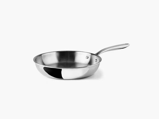 Poêle Trichef Ø22cm en Acier Inoxydable - Tous Feux + Four - LACOR
