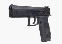 CZ P-09 Duty Metal Slide Arma CO2, 4,5mm Diabolo, 4,5mm BB de Acero, Blow Back