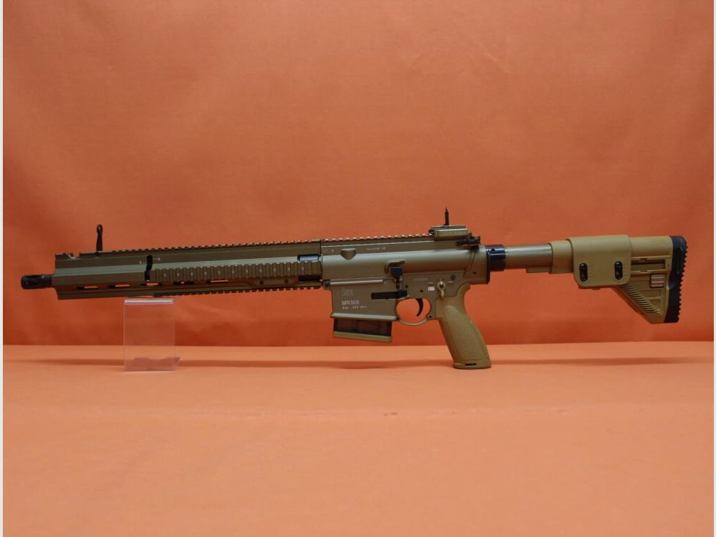 Heckler&Koch Ha. Rifle .308Win Heckler&Koch/H&K MR308 A3 28 16,5" cañón RAL8000, sistema de pistón de gas HK417/G28