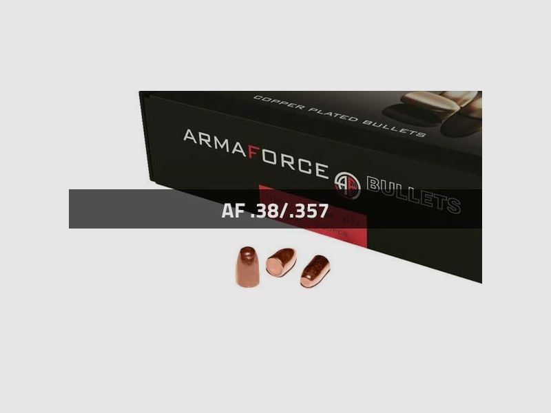 Pociski Kal. 38 (.358)-158 RNFP Miedź 500 szt. Armaforce