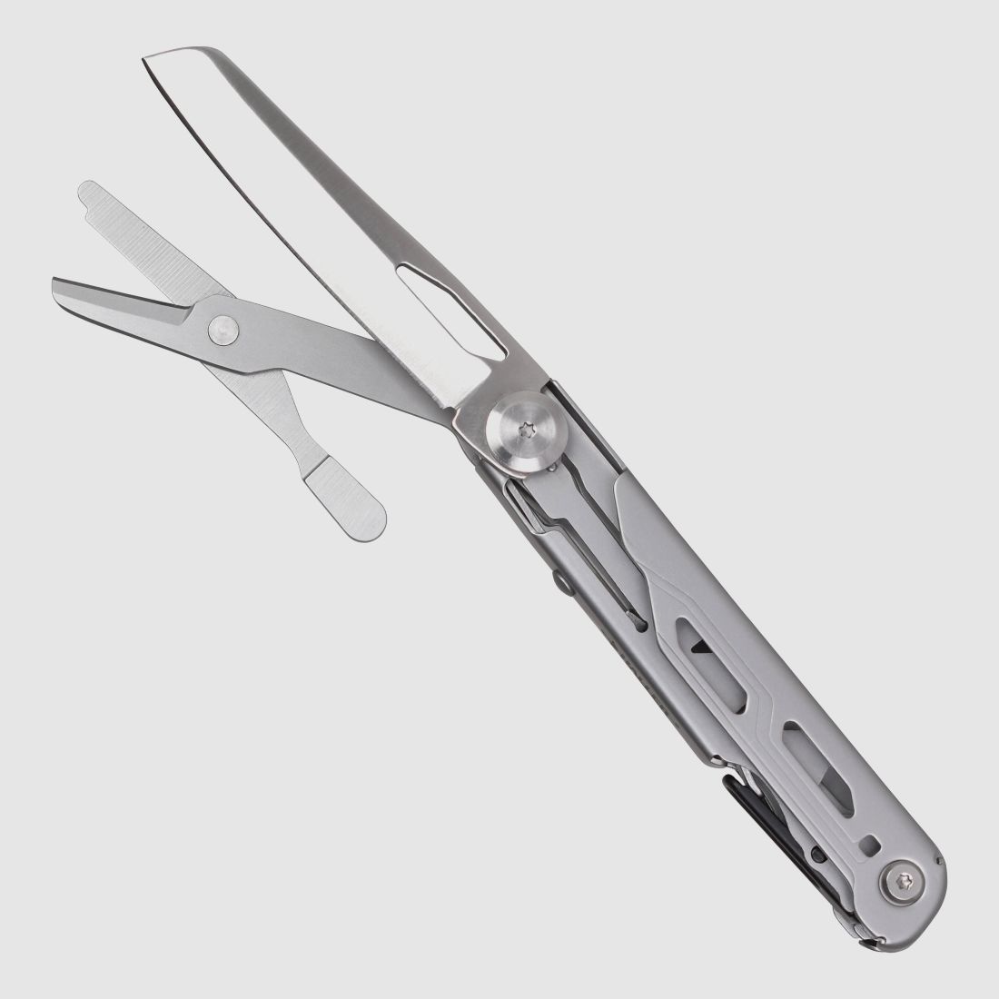 Multitool klein schlank silber
