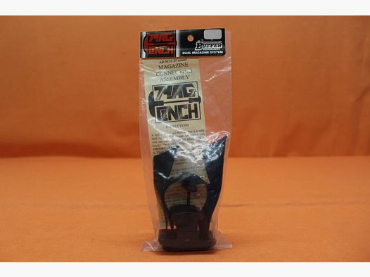 Buffer Technologies AR-15: MagCinch conector de revista de 20RD con cinta para 2 revistas, nylon/plástico, paquete de 2 unidades.
