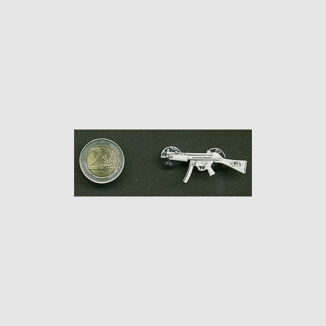 HK MP 5 als Metall-Anstecker