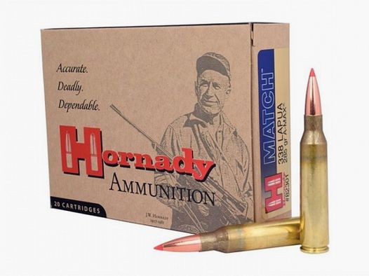 .338 Lapua Mag Match A-MAX 18,46g / 285gr