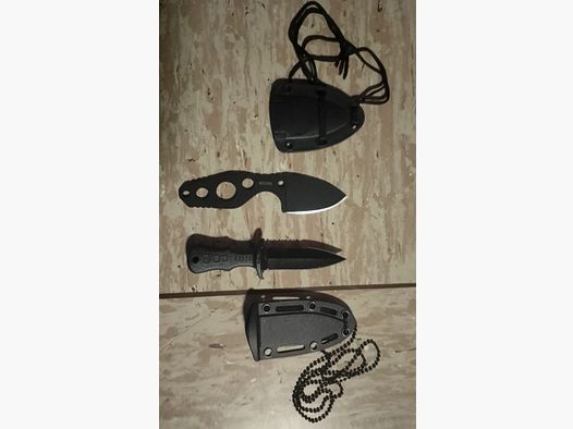 2 x Pocket Knife Mini Messer Umhängemesser Halsschmuck kleine Angelmesser Outdoor Taschenmesser neu kleine Allrounder Brieföffner 