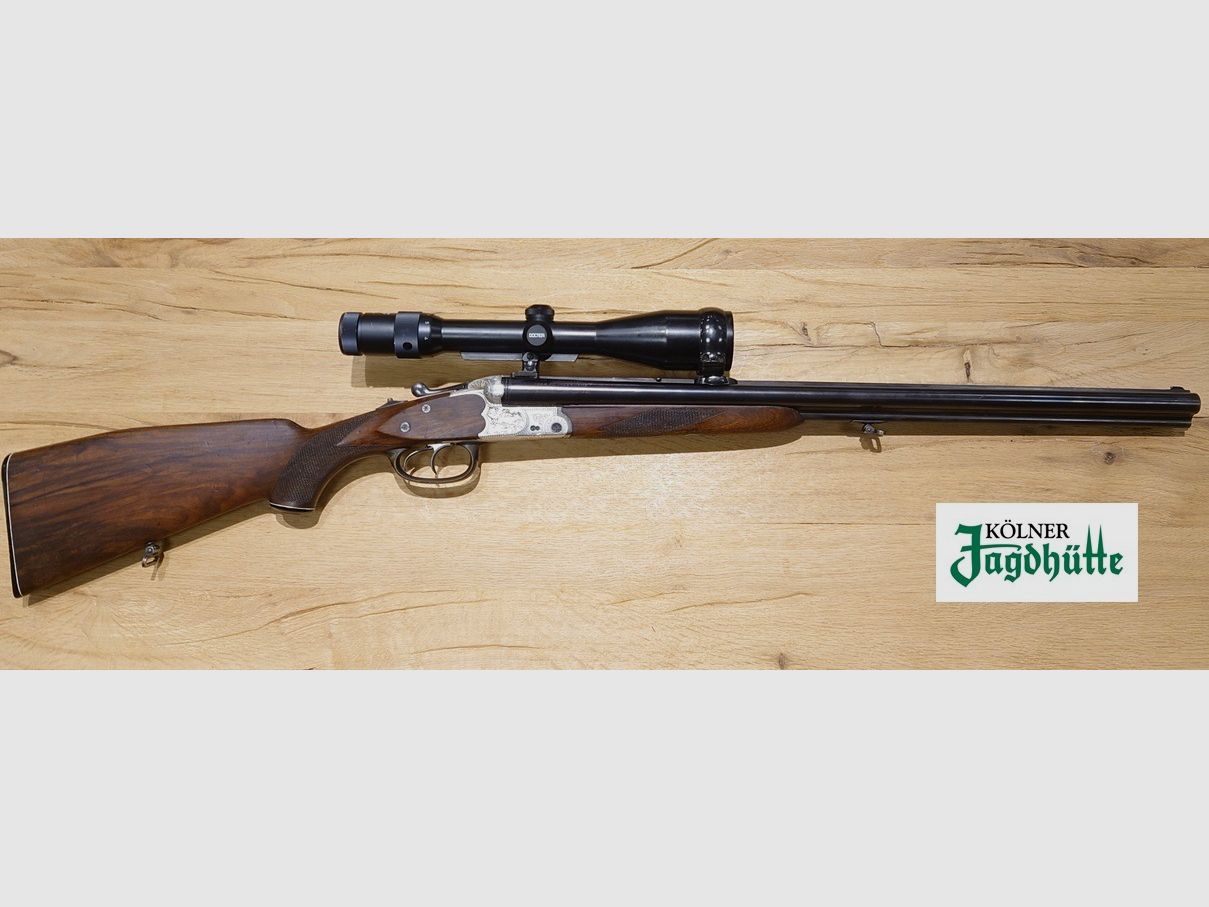 Drilling Sauer und Sohn Eckernförde Mod.3000 Duralux Kal. 7X57R; 16/70 Docter 2,5-10x48 Abs. 4