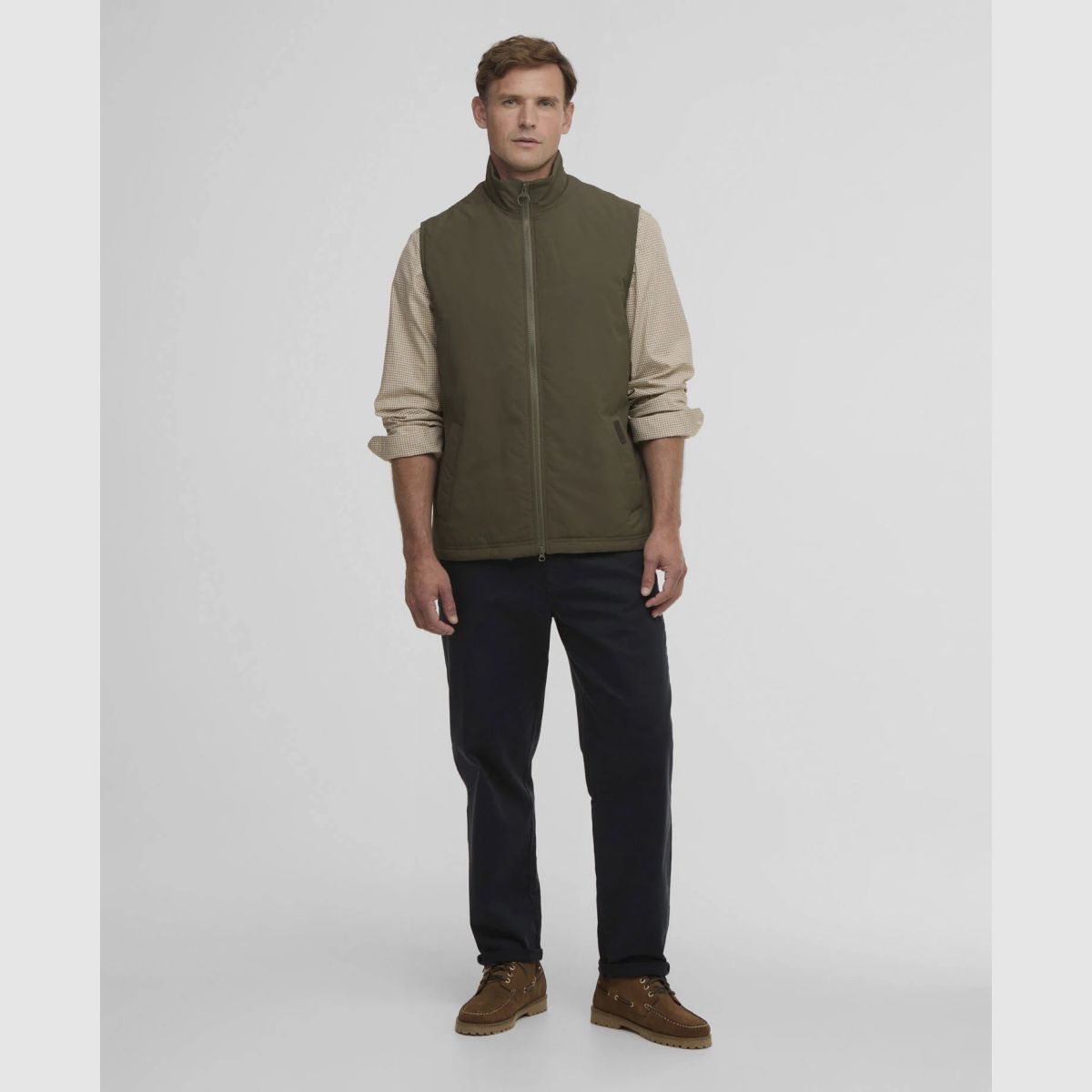 BARBOUR Chaleco Hepscott Olive