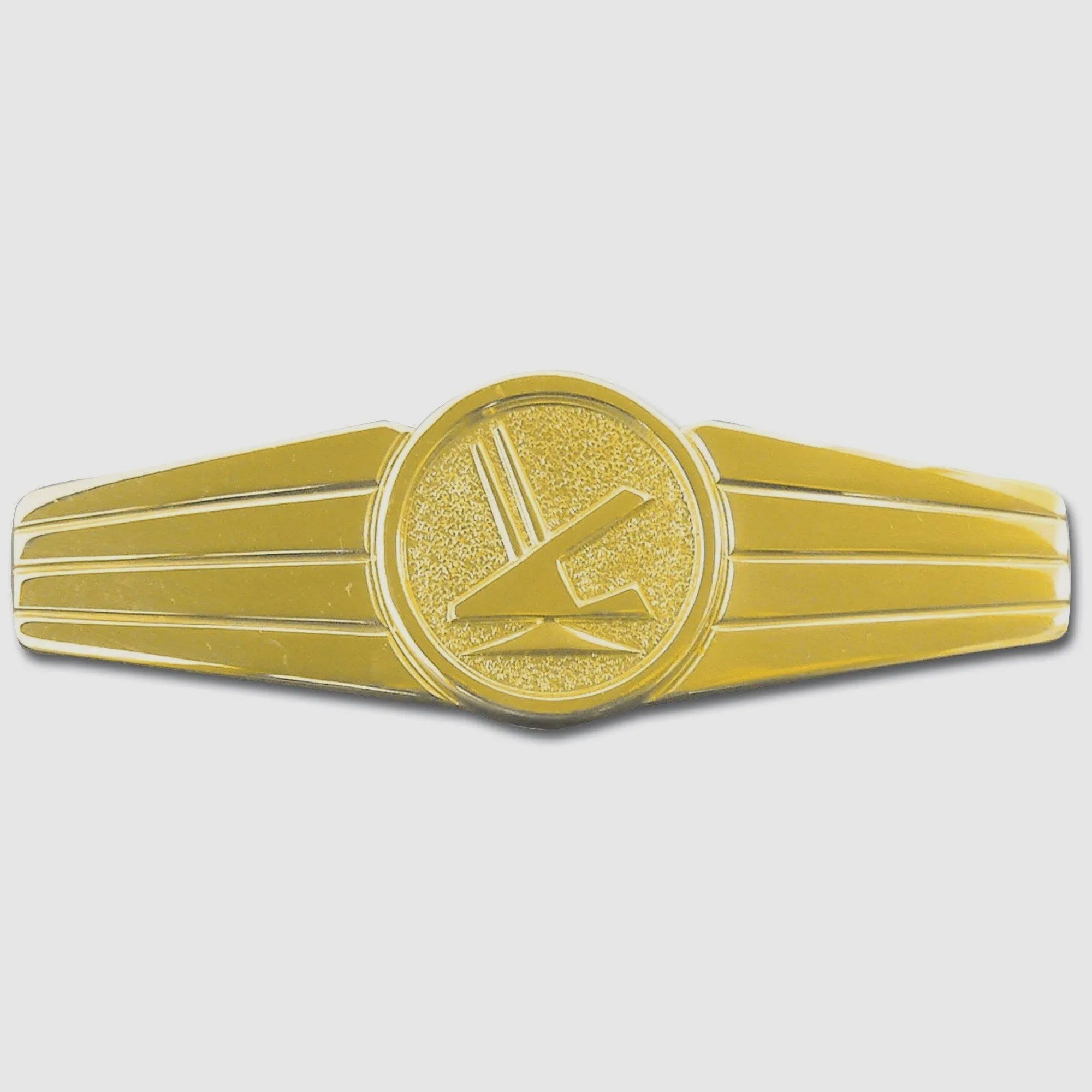 Fritzsch Abzeichen BW Sicherungspersonal Metall goldfarben alt