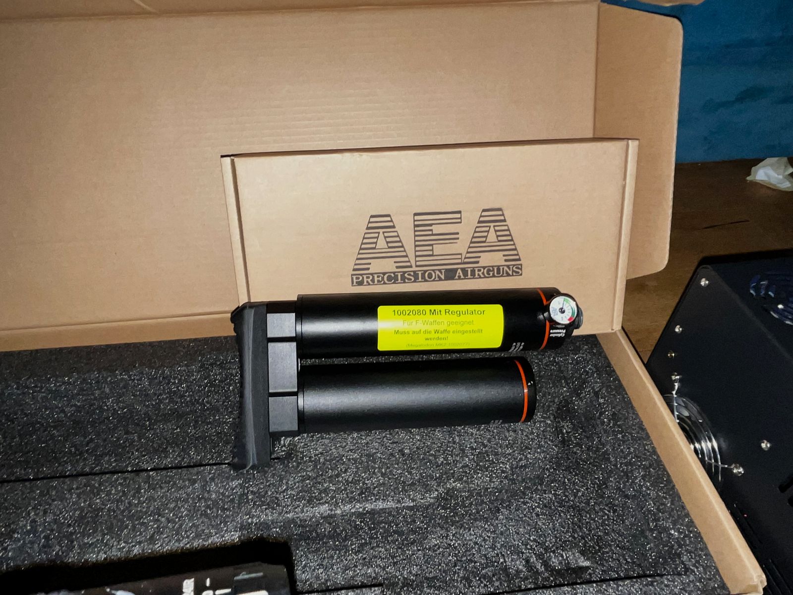 AeA Megalodon MK2 F-Version pacchetto completo (Export Kit incluso), immagine 2 di 20