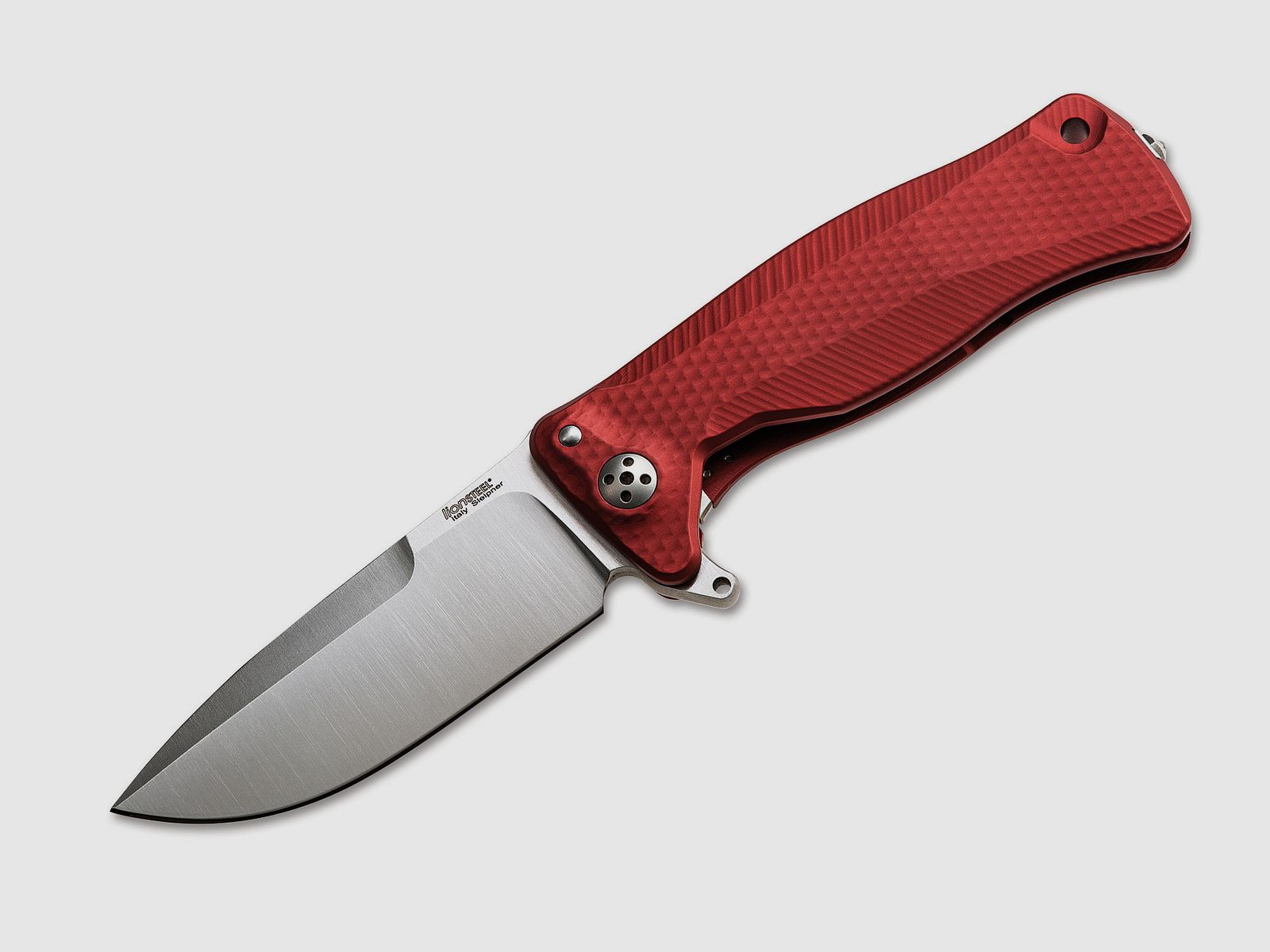 Taschenmesser LIONSTEEL SR-11 ALUMINIUM RED SATIN