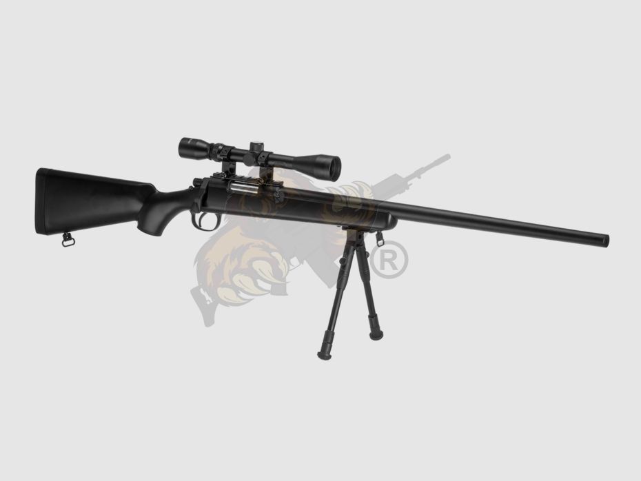 SR-1 Sniper Rifle Airsoft Set Black - Well -F-