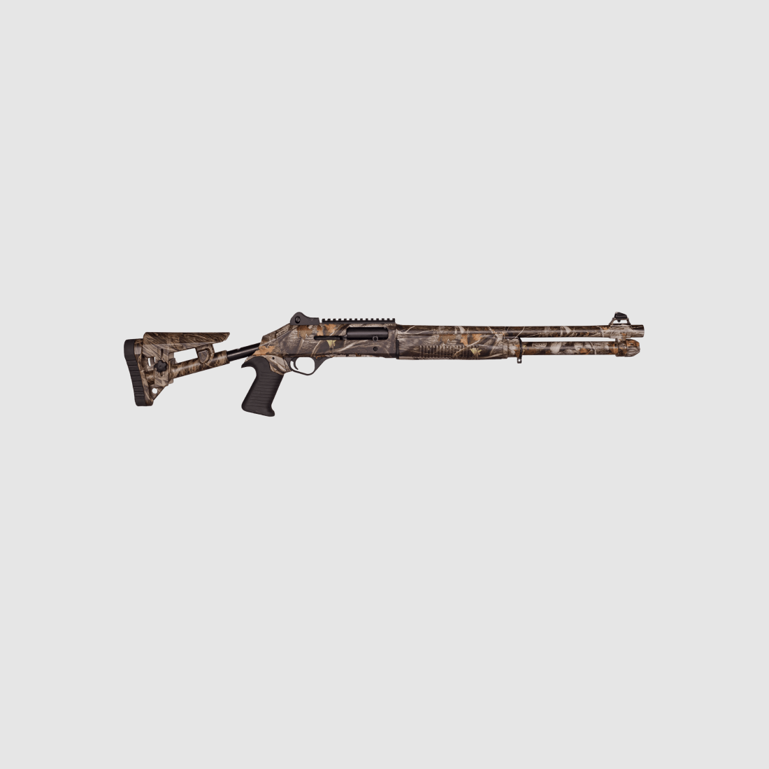 STRZELBA SAMOPOWT. AKSA S4 FX-09 TACTICAL COATING CAMO, KOLBA TELESKOPOWA,, zdjęcie 2 z 2