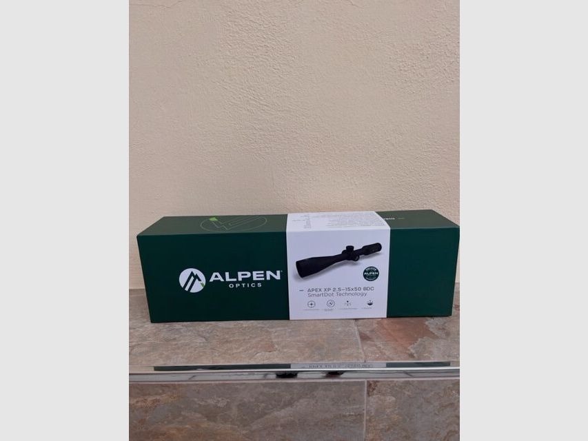 Zielfernrohr ALPEN OPTICS Apex XP 2,5-15×50 BDC mit SmartDot-Technologie, Bild 2 von 4