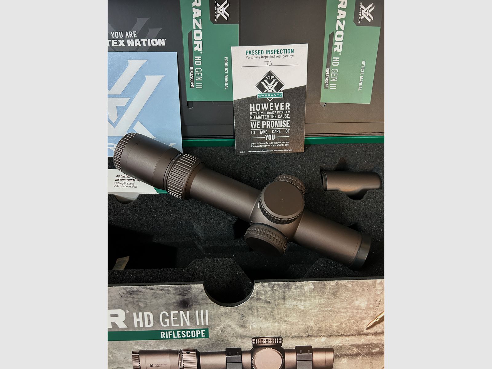 Vortex Razor HD Gen III 1-10x24 MRAD