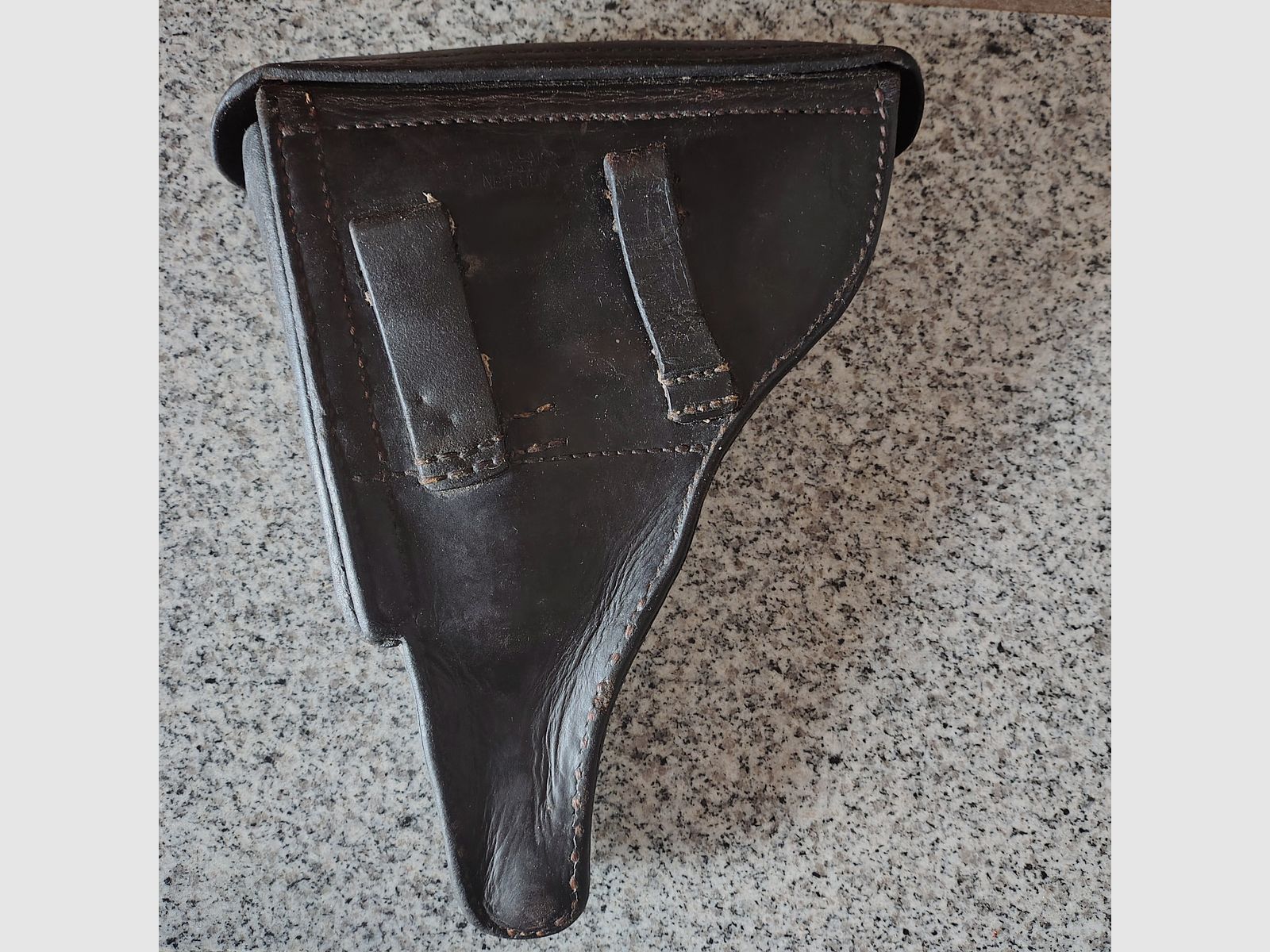 Gun holster for Walther 08 - Original from the Wehrmacht era -