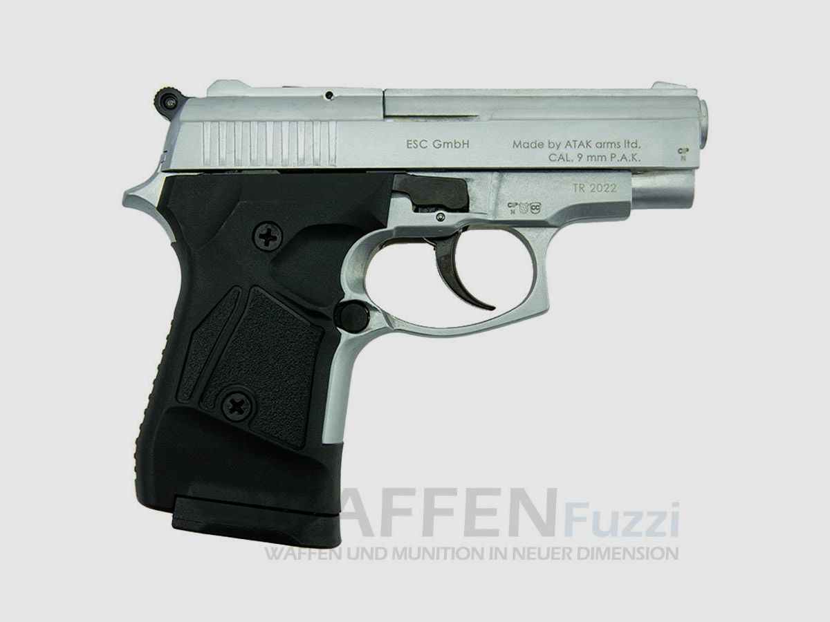 Zoraki 914 arme à blanc 9mm, finition satinée, image 2 sur 5