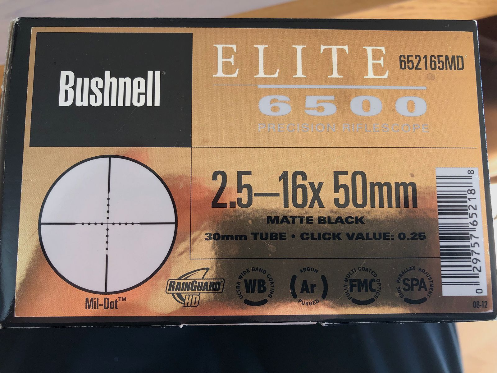 Bushnell Zielfernrohr Elite 6500 2.5-16x50