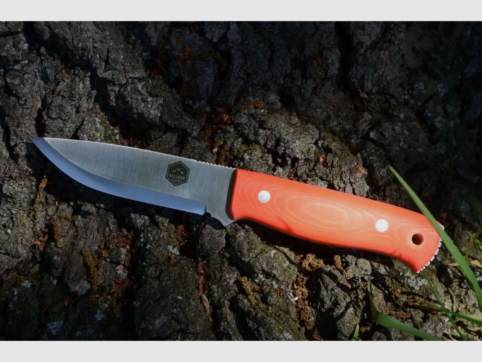 Noże myśliwskie Alljagd z uchwytem Micarta
