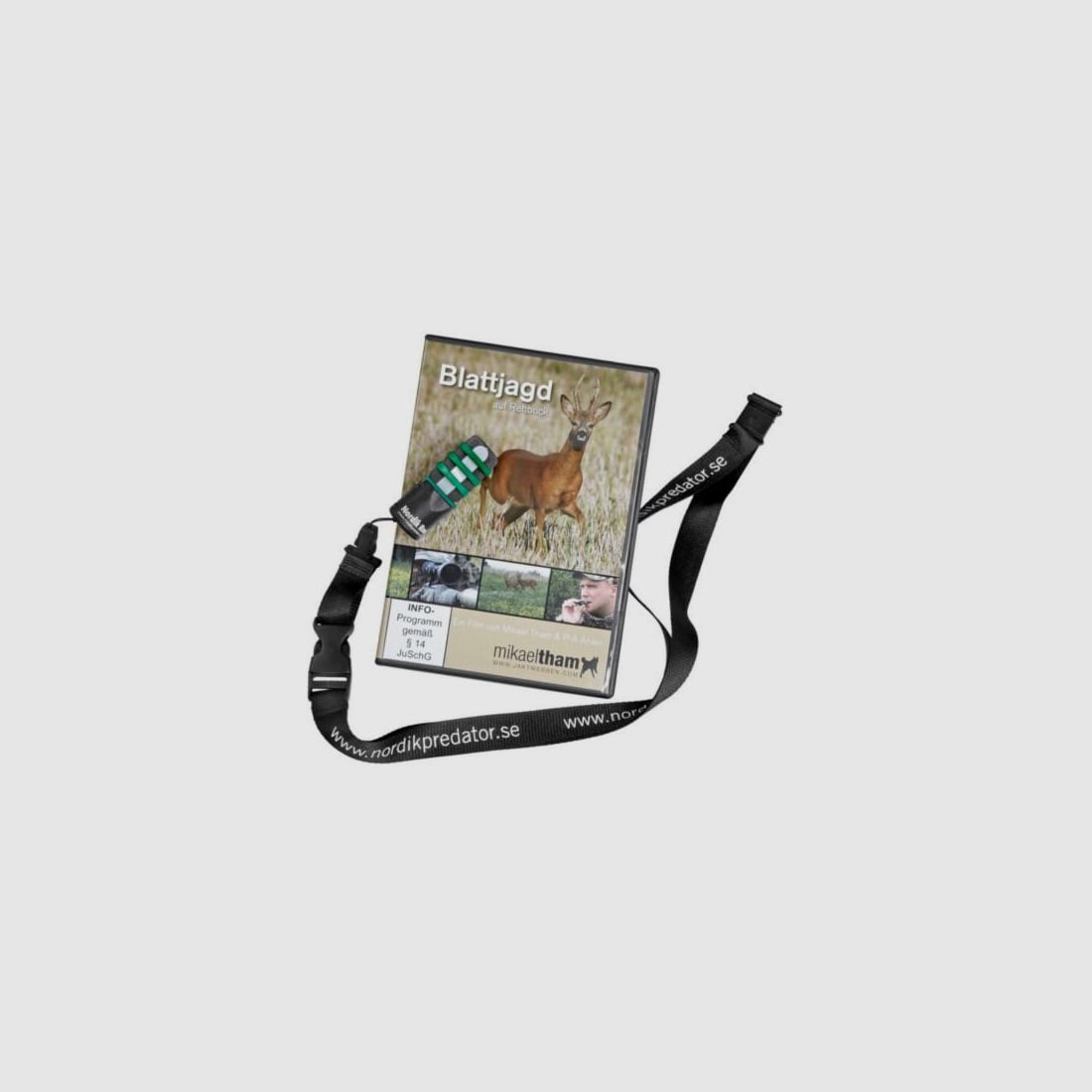 Nordik - Blocco Roe Locker con DVD "Caccia al Capriolo