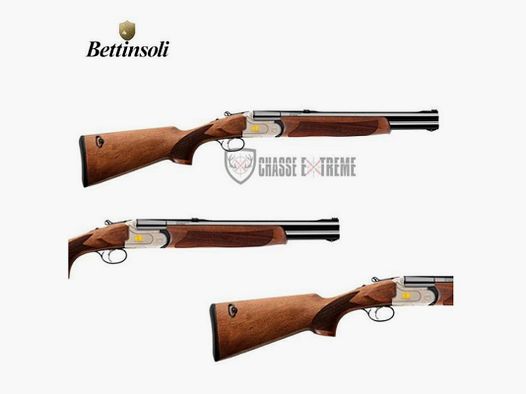 Bockdoppelflinte BETTINSOLI Primis Extracteur 46cm Kal 12/76