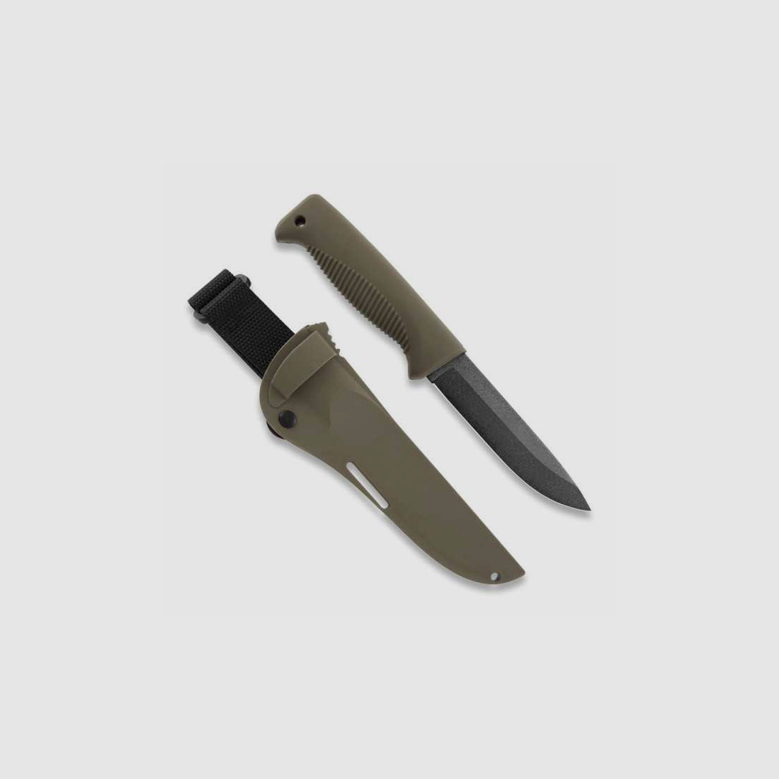 Peltonen Knives M07 Ranger Puukko Sissipuukko FJP121 PTFE Beschichtung Kunststoffscheide braun FDE