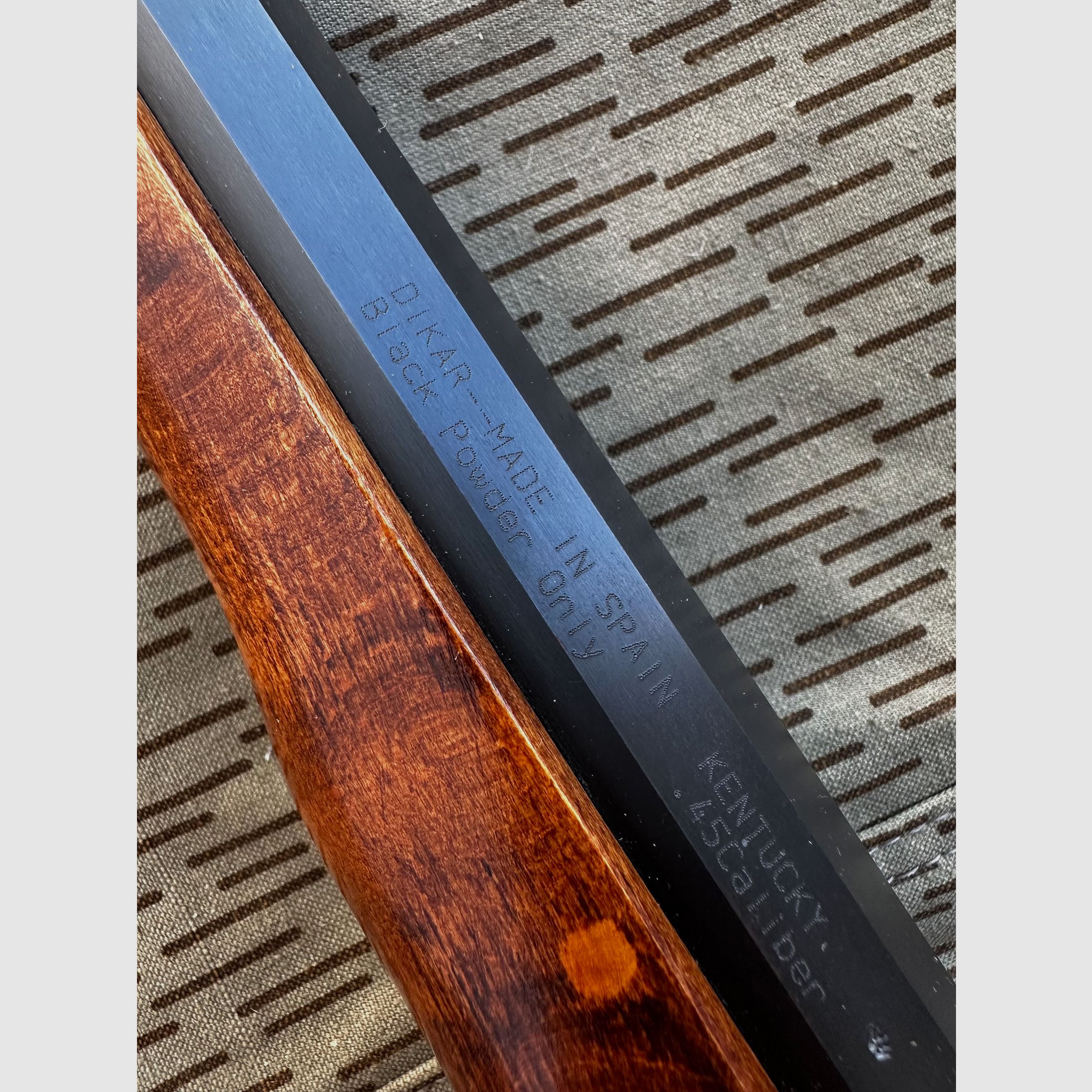Percussion pistol Cal 45 Kentucky muzzleloader Dikar