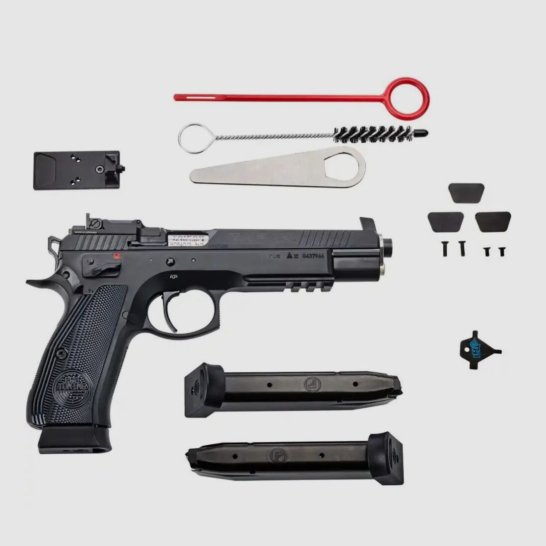 Pro Tuning CZ 75 TAIPAN OR 9mmLuger, Single-Action-Only