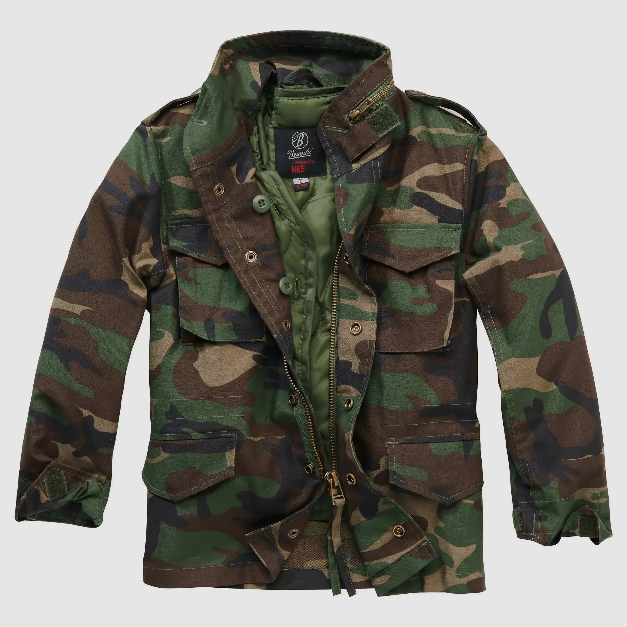 Brandit Brandit Jacke M65 Standard Kinder - Schwarz / S