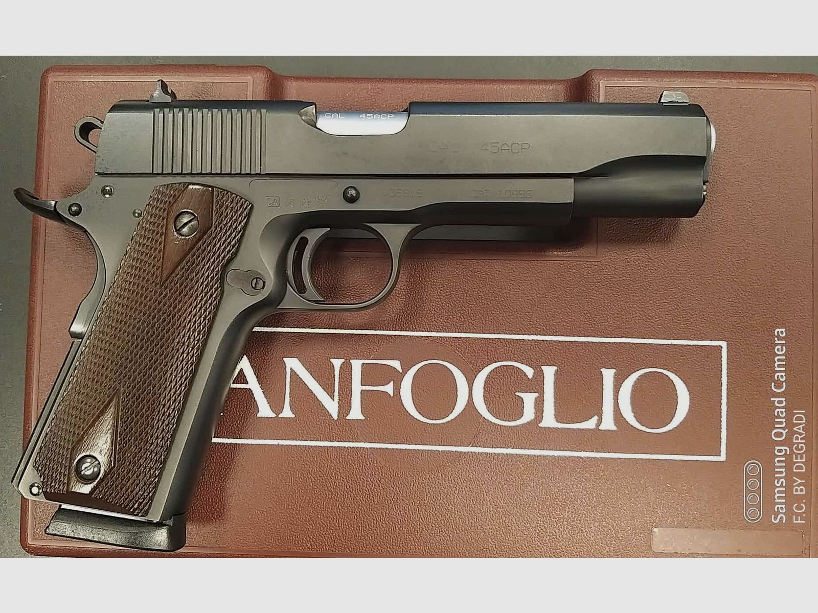 TANFOGLIO WITNESS 1911 CALIBRE 45 ACP, image 3 sur 3