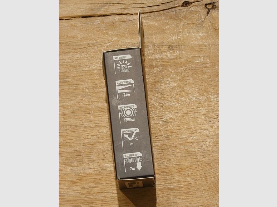 Softair Nitecore HM01 tactical helmet flashlight.