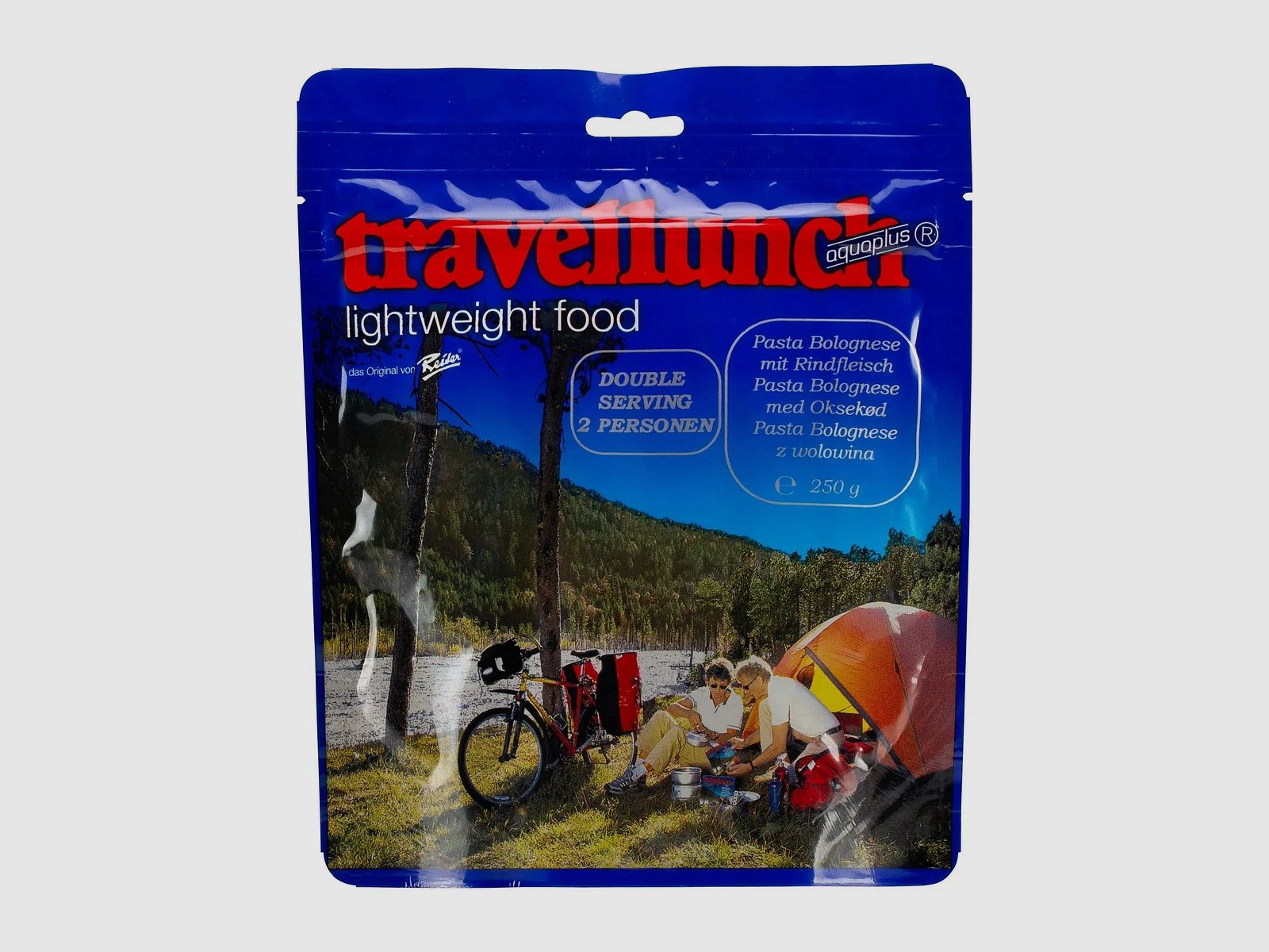 Travellunch Pasta Bolognese mit Rindfleisch 2er Packung