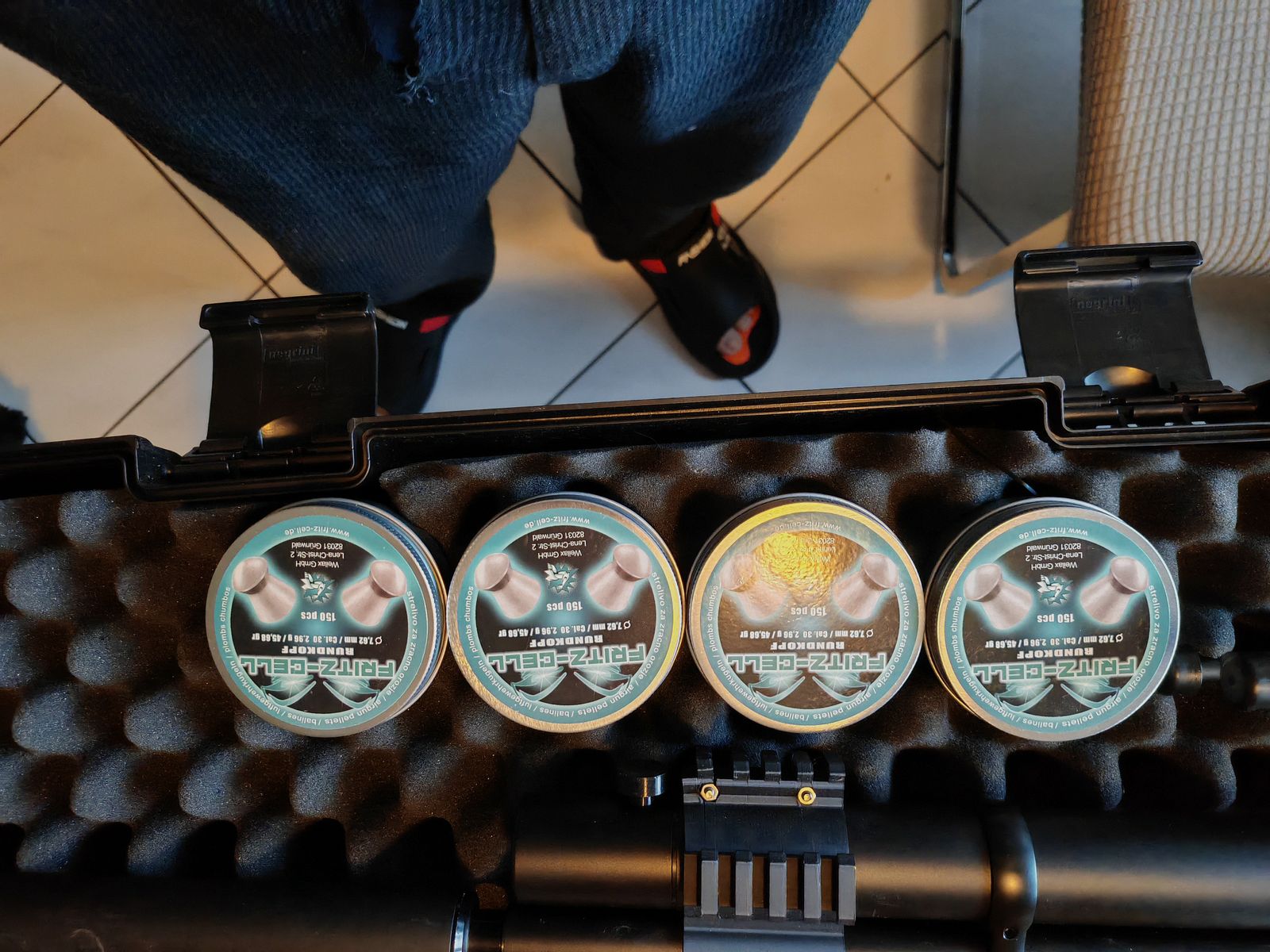Top FX Dreamline Tactical 7,62, Zubehör, reichlich Munition, Koffer