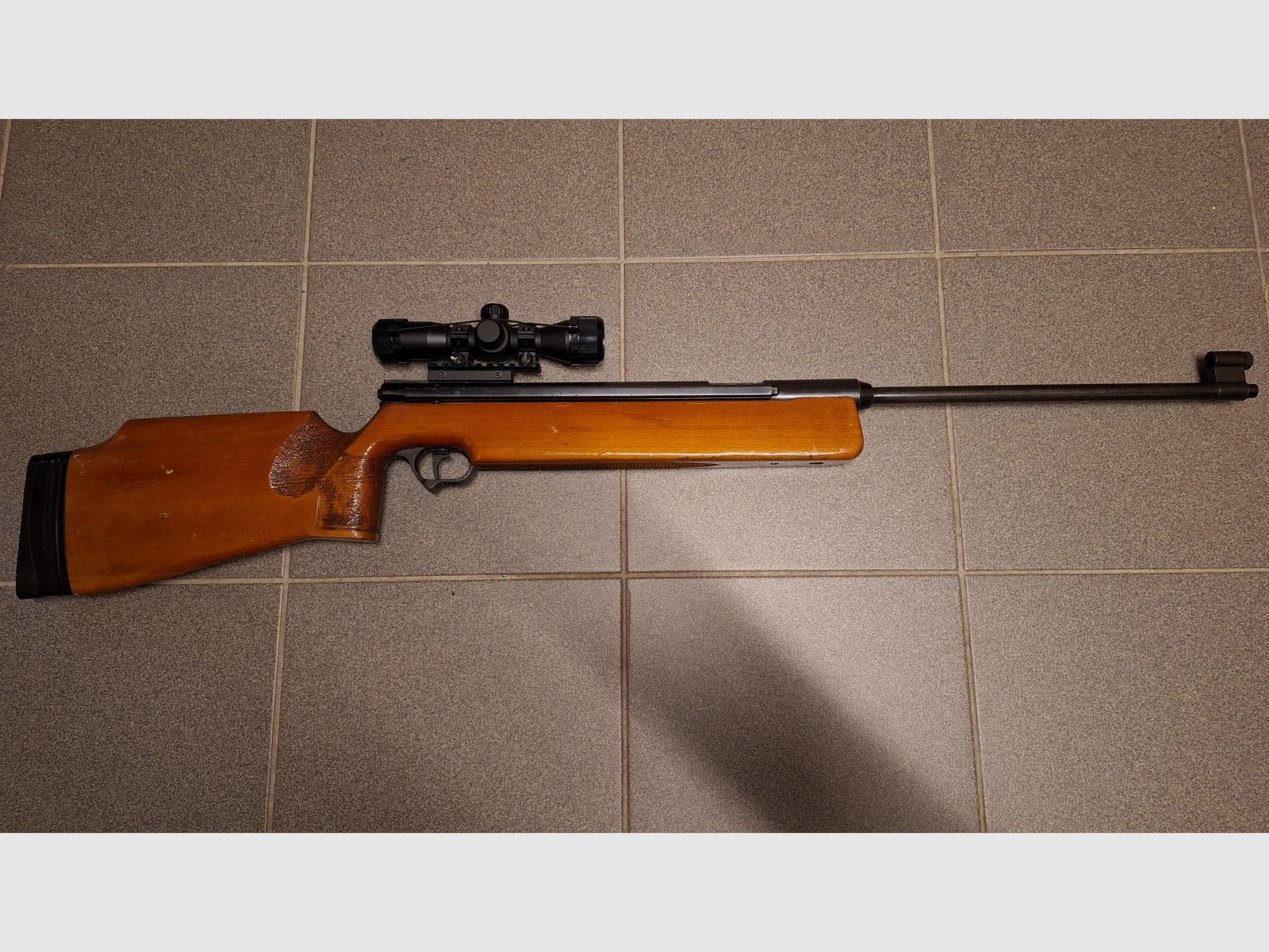 Haenel Suhl Modell 312 Seitenspanner con Z.F.