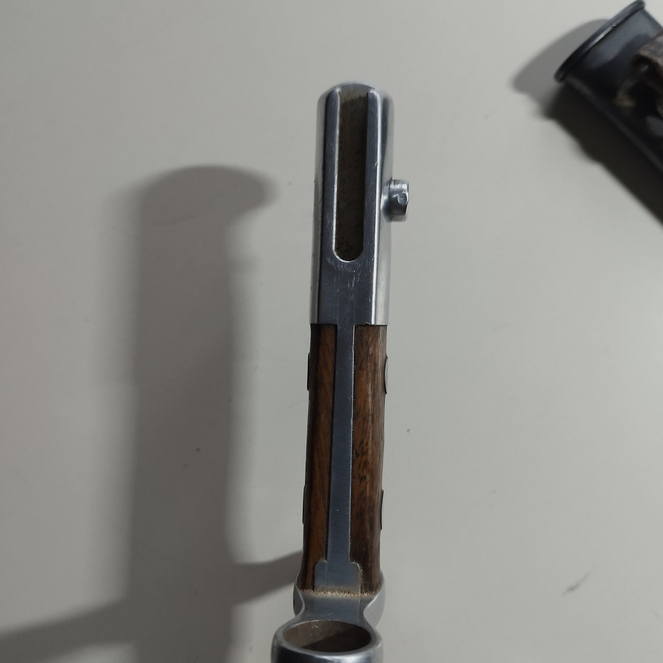 Schweizer Bajonett "Elsner Schwyz" Modell 1918 mit Metallscheide