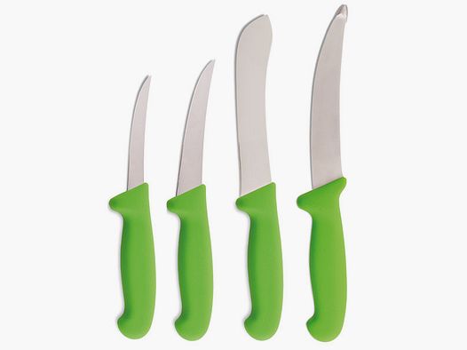 Profi-Messerset 4-teilig (grün)