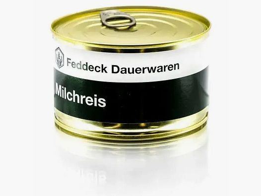 Feddeck durable goods Feddeck durable goods ready meal can rice pudding 400 g