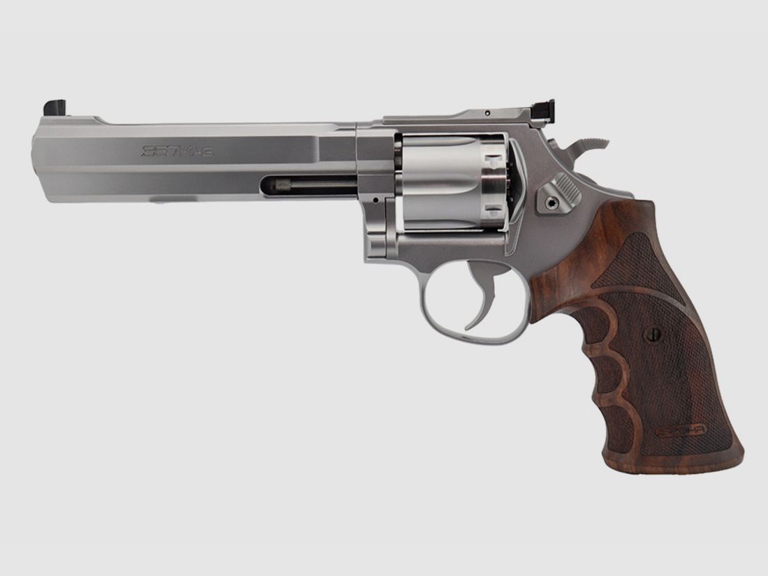  Spohr	 L562 Standard 6.0 Stainless 6" Revolver mit Wechseltrommel 9mm Made in Germany